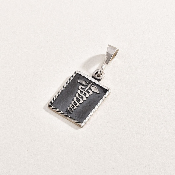 Jewelry - Sterling 925 Medic Pendant